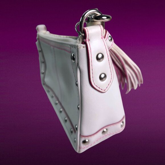 RARE Vintage COACH Valentines Heart bag and wristlet Set - Picture 9 of 14